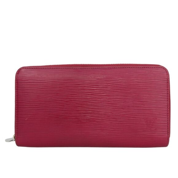 LOUIS VUITTON Red Leather Wallet - Picture 1 of 11